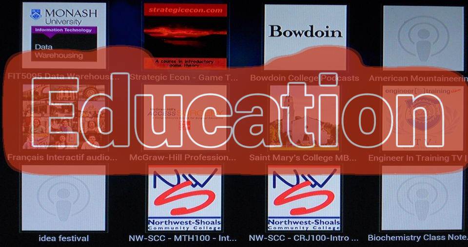 WatchItFree.TV example of more EDUCATION content